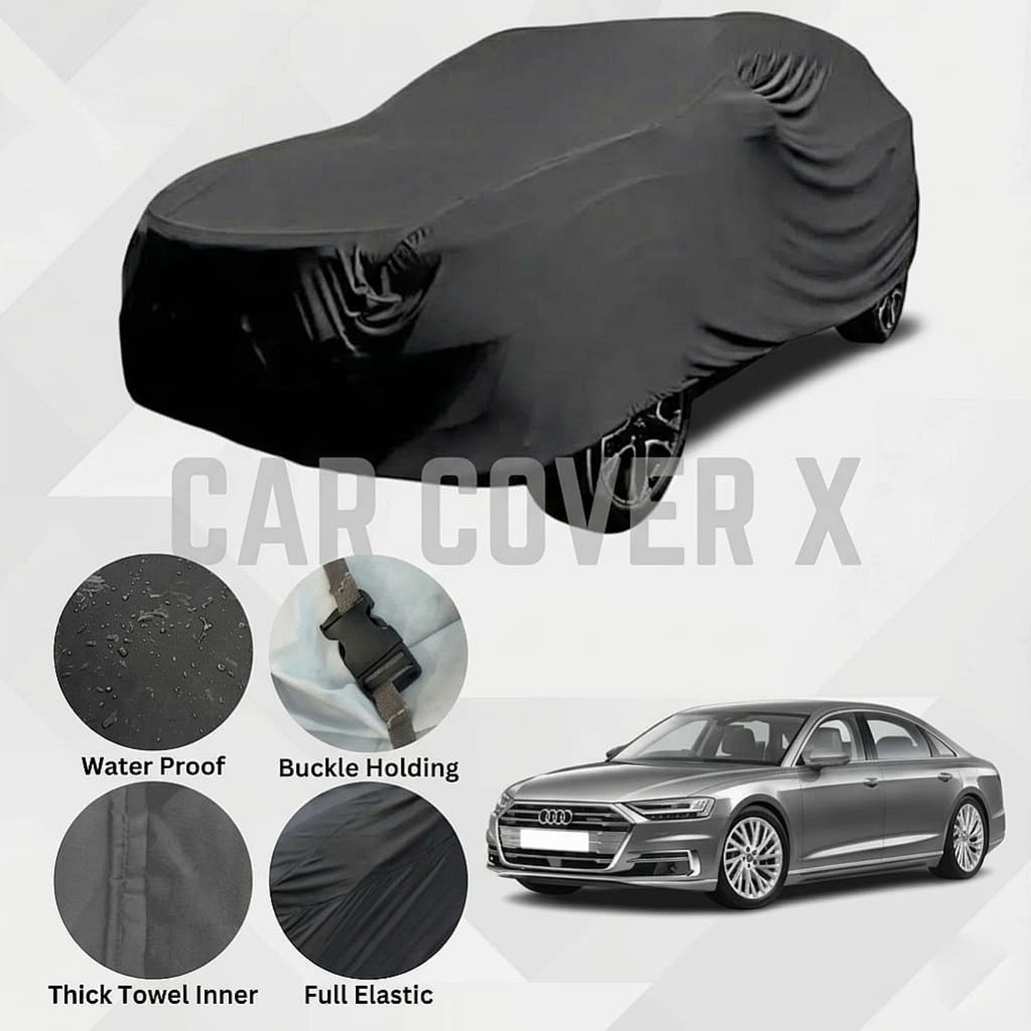 Audi A8 Anti-Scratch Water-Resistant Neoprene Top Cover