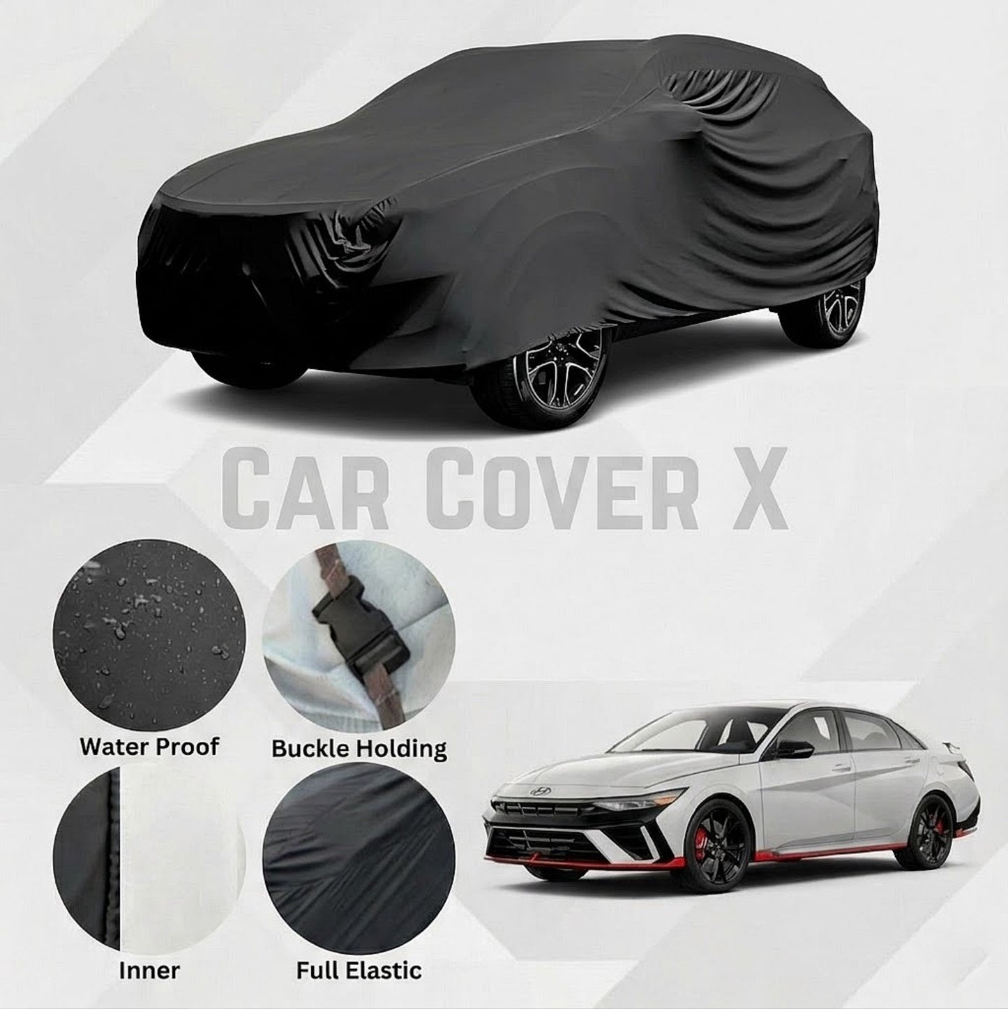 Hyundai Elantra N Line Anti-Scratch Water-Resistant Neoprene Top Cover