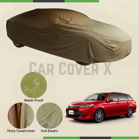 Toyota Fielder Microfiber Anti-Scratch Waterproof Car Cover