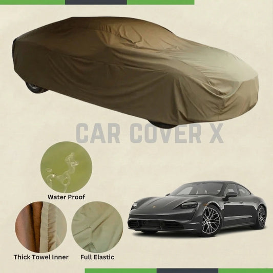 Porsche Taycan Microfiber Anti-Scratch Waterproof Car Cover