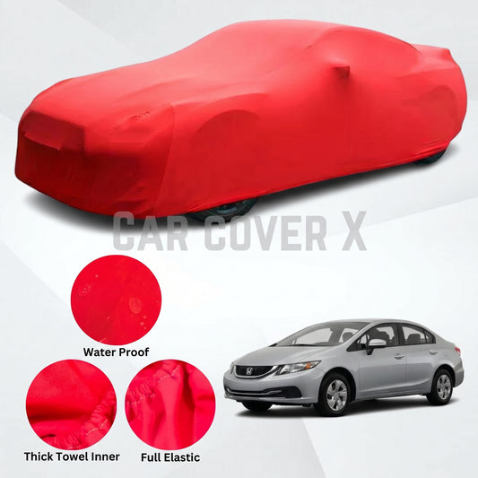 Honda Civic Microfiber Anti Scratch & Anti Swirls Water Resistant Top Cover | Model 2013 - 2016