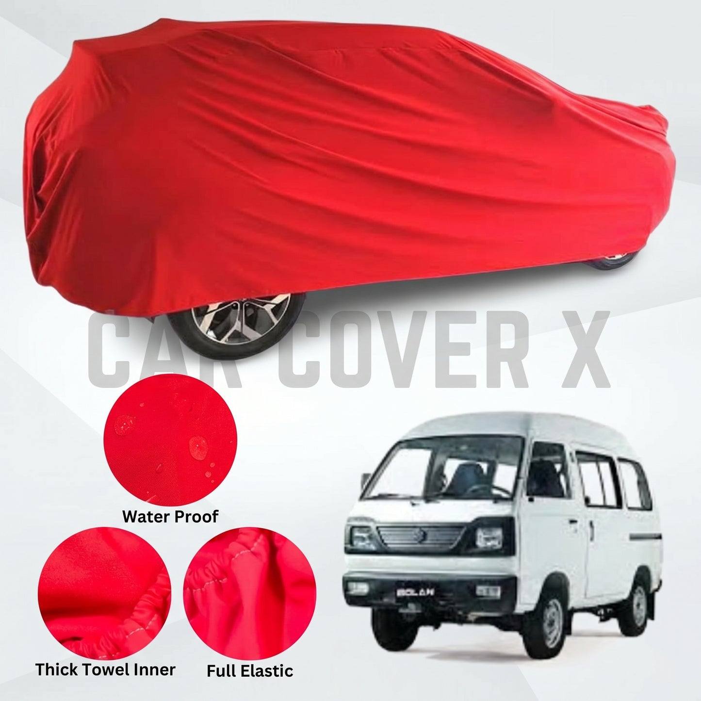 Suzuki Bolan Microfiber Anti Scratch & Anti Swirls Water Resistant Top Cover