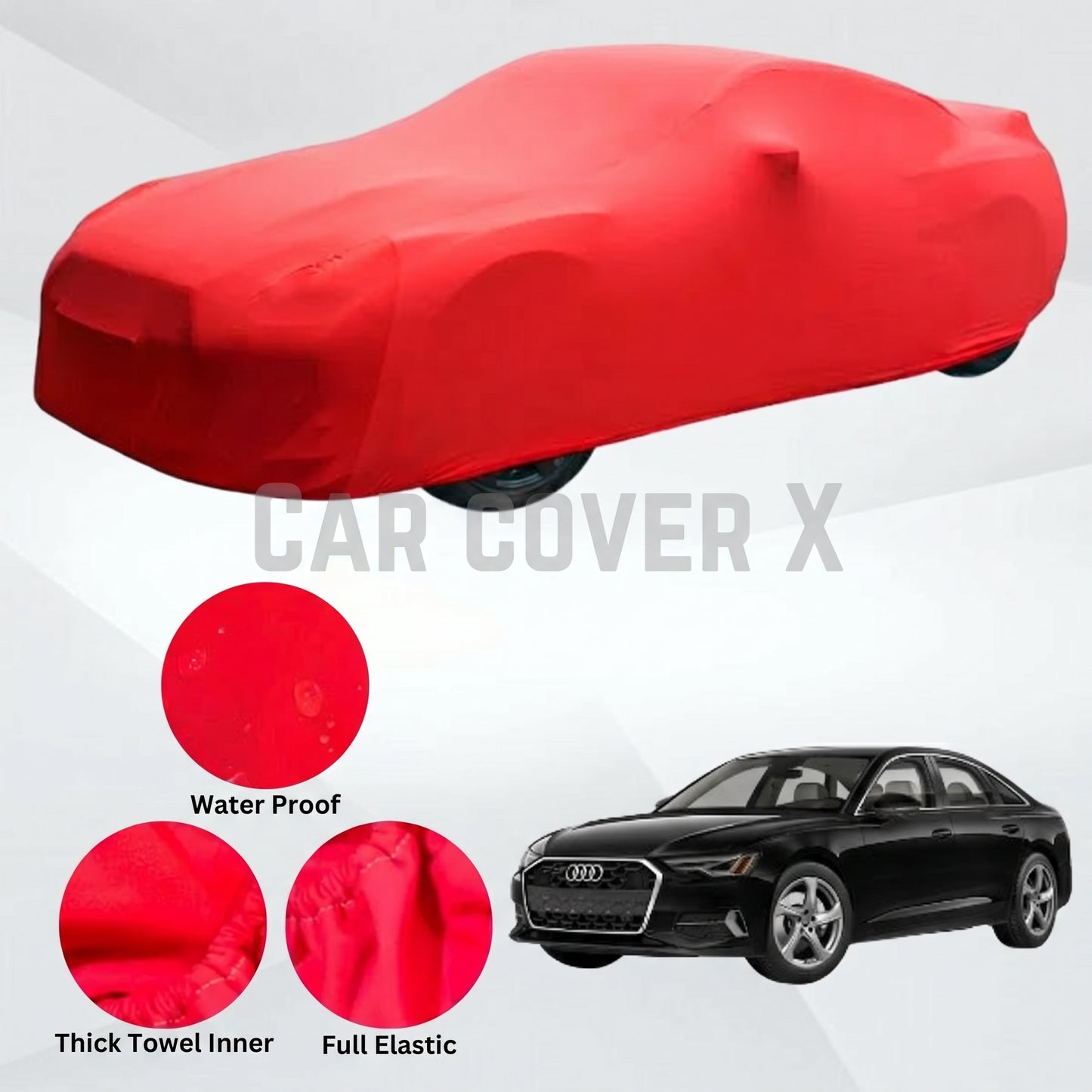 Audi A4 Microfiber Anti Scratch & Anti Swirls Water Resistant Top Cover