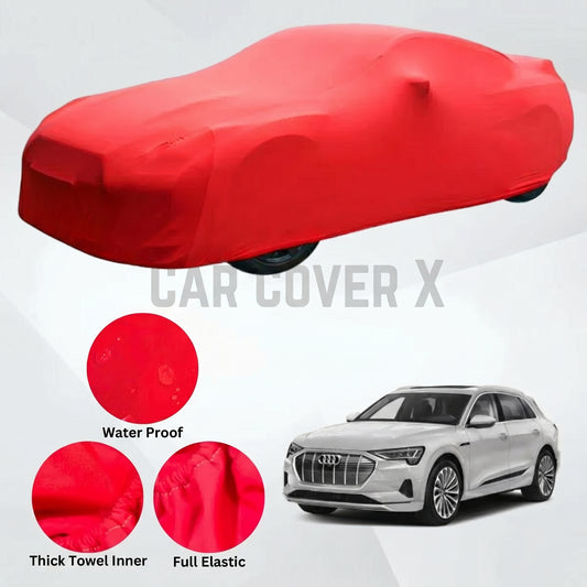Audi e-Tron Microfiber Anti Scratch & Anti Swirls Water Resistant Top Cover