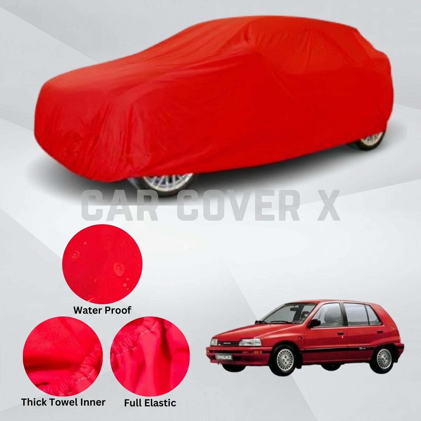 Daihatsu Charade Microfiber Anti Scratch & Anti Swirls Water Resistant Top Cover