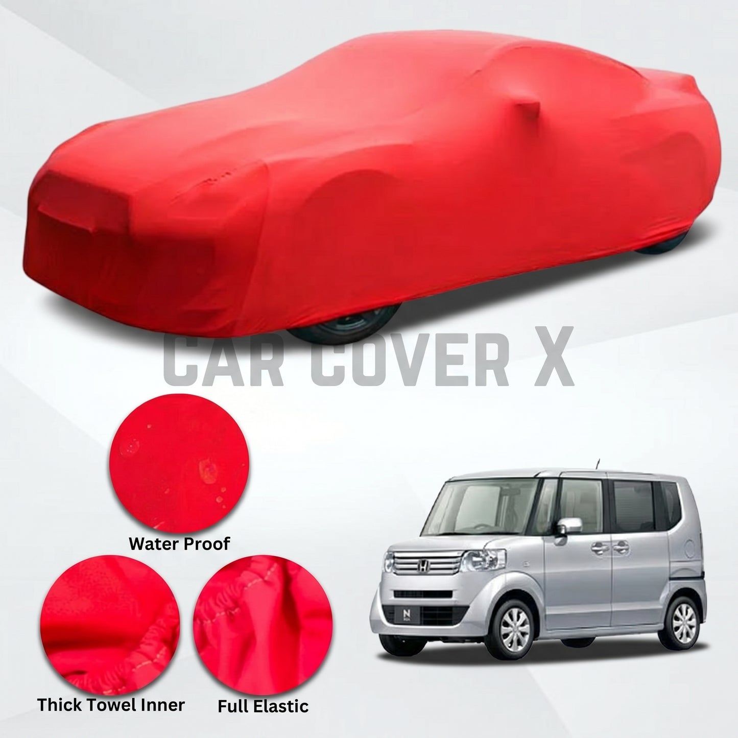Honda N-One Box Microfiber Anti Scratch & Anti Swirls Water Resistant Top Cover