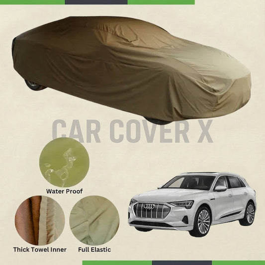 Audi e-Tron Microfiber Anti Scratch & Anti Swirls Water Resistant Top Cover
