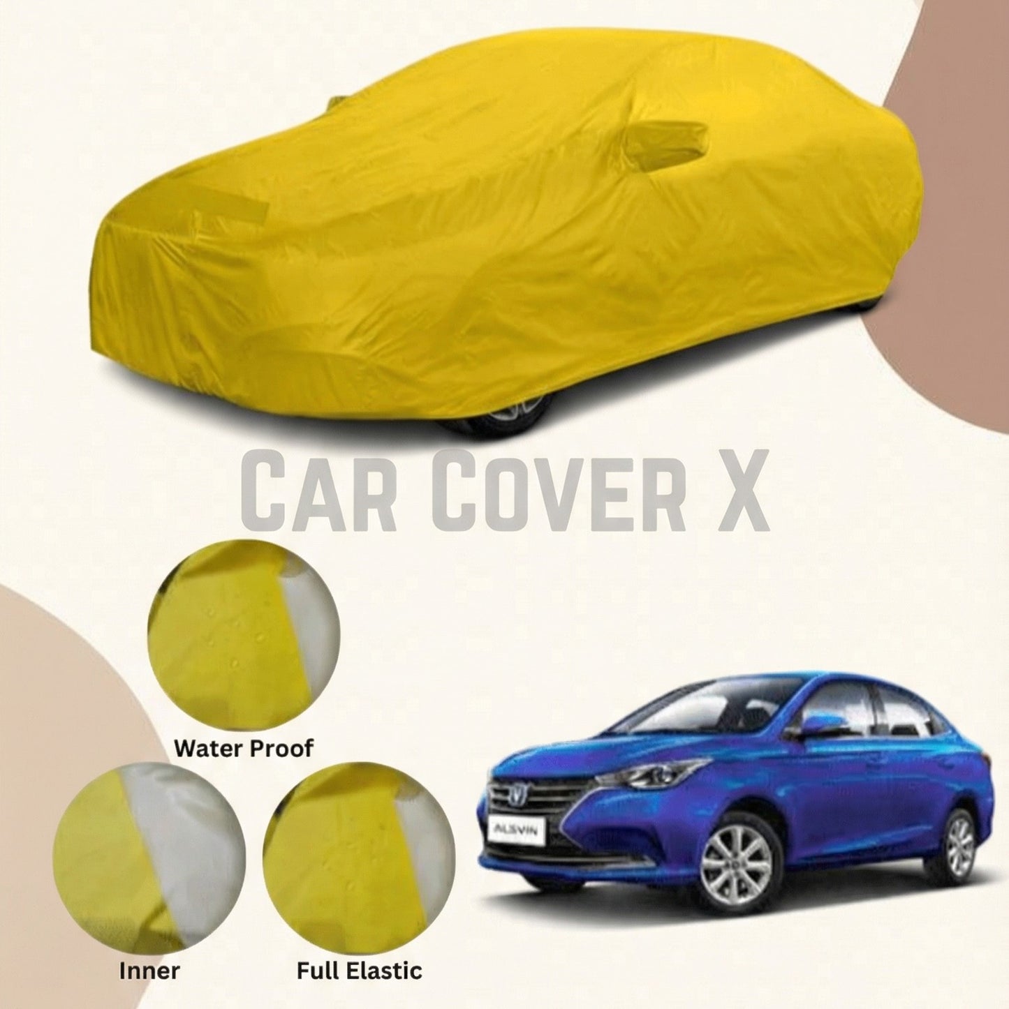 Changan Alsvin Anti Scratch Water Resistant Nylon Top Cover
