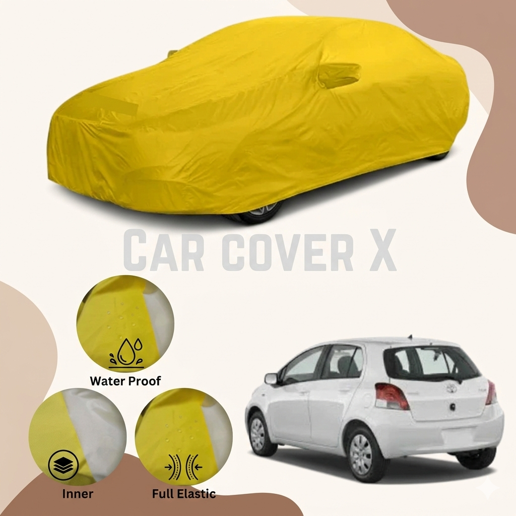 Toyota Vitz Anti Scratch Water Resistant Nylon Top Cover | Model 2009 - 2016
