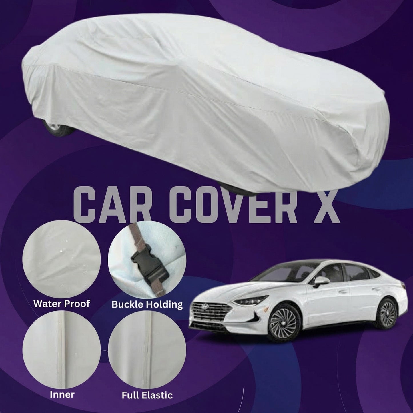 Hyundai Sonata Anti Scratch Water Resistant Neoprene Top Cover