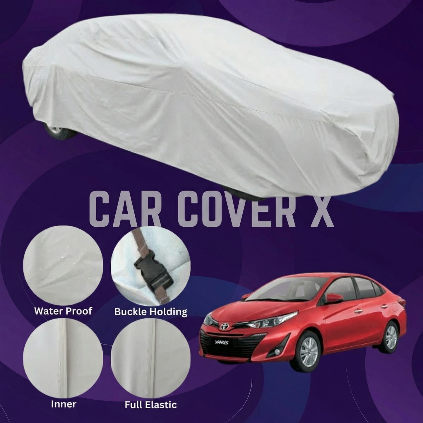 Toyota Yaris Anti Scratch Water Resistant Neoprene Top Cover