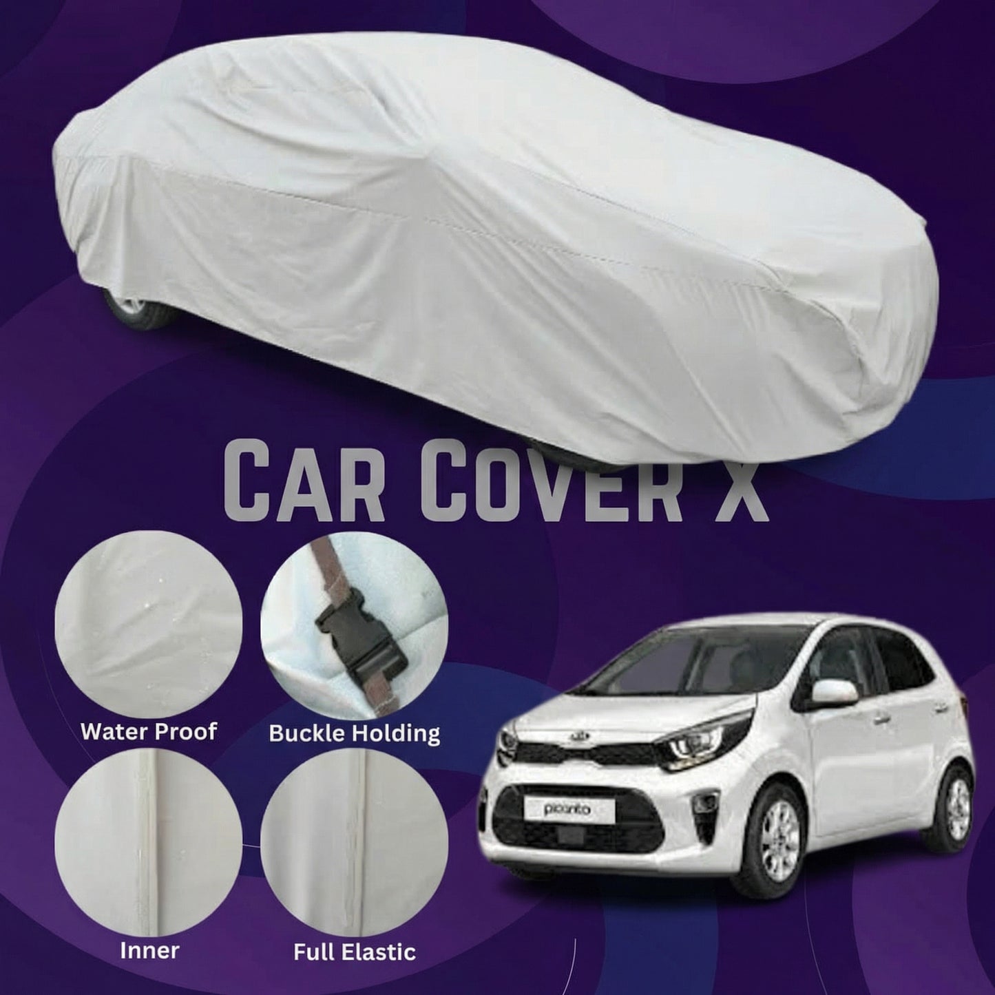 KIA Picanto Anti Scratch Water Resistant Neoprene Top Cover