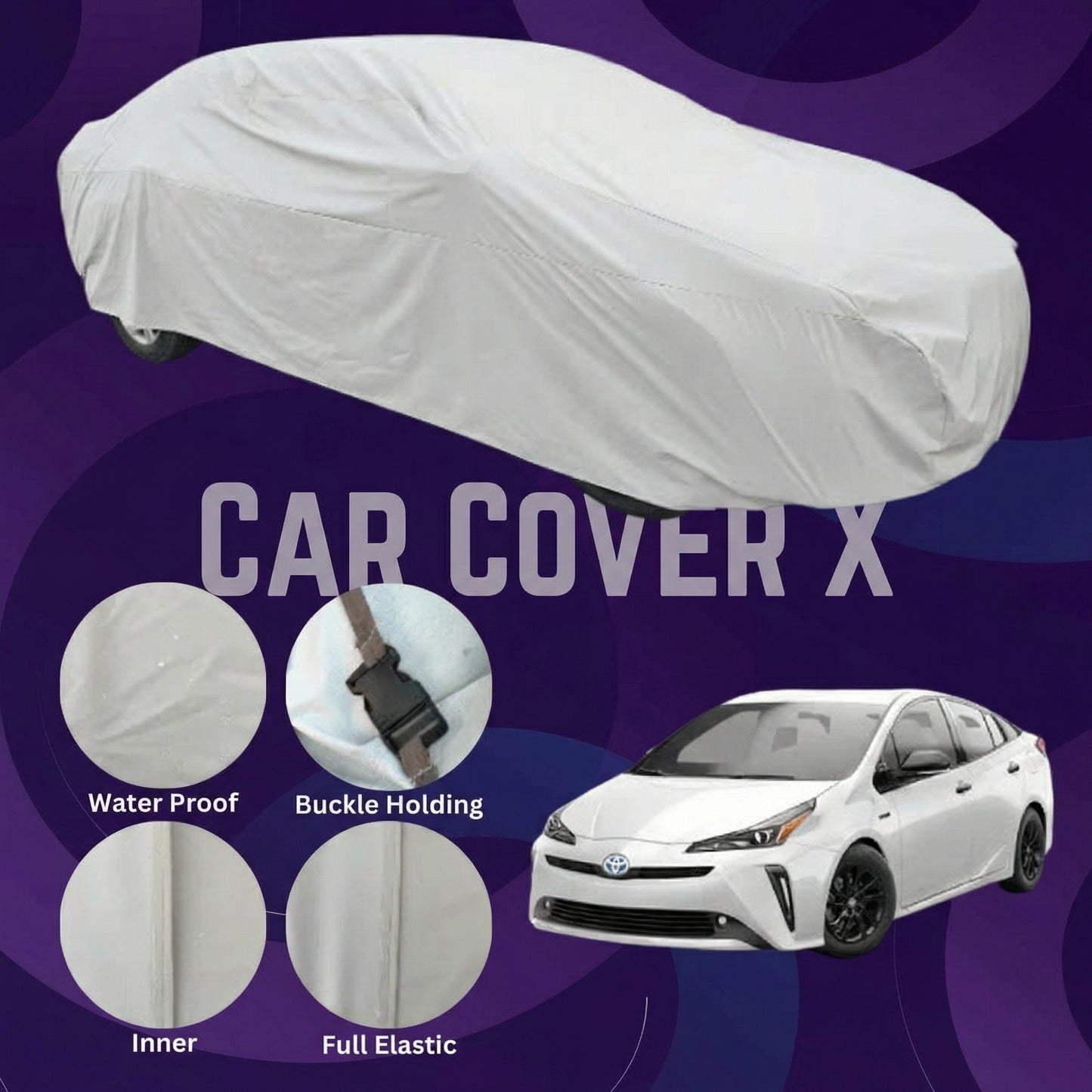 Toyota Prius Anti Scratch Water Resistant Neoprene Top Cover