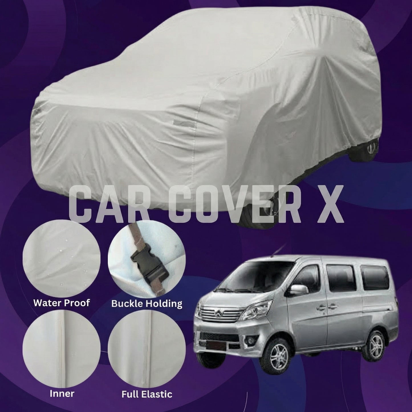 Changan Karvaan Anti Scratch Water Resistant Neoprene Top Cover