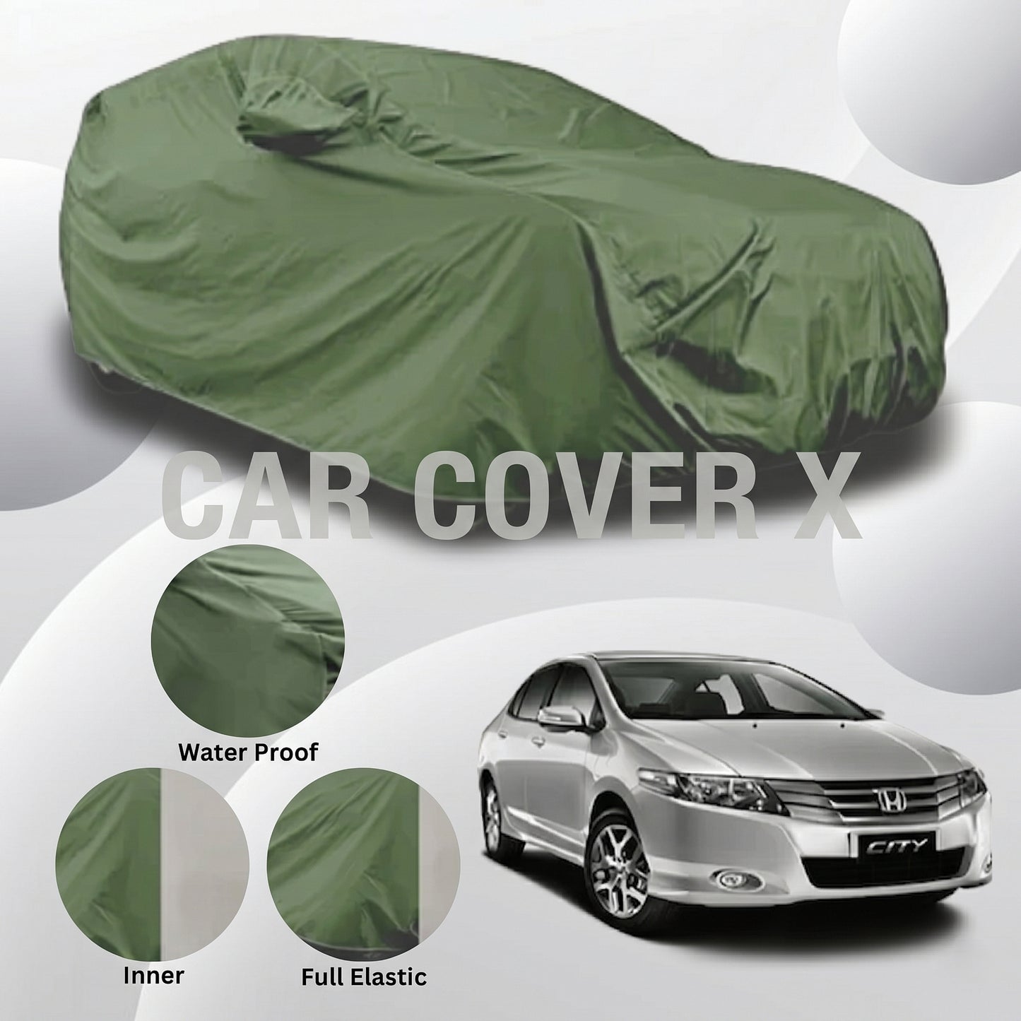 Honda City Anti Scratch Water Resistant Neoprene Top Cover | Model 2009 - 2020