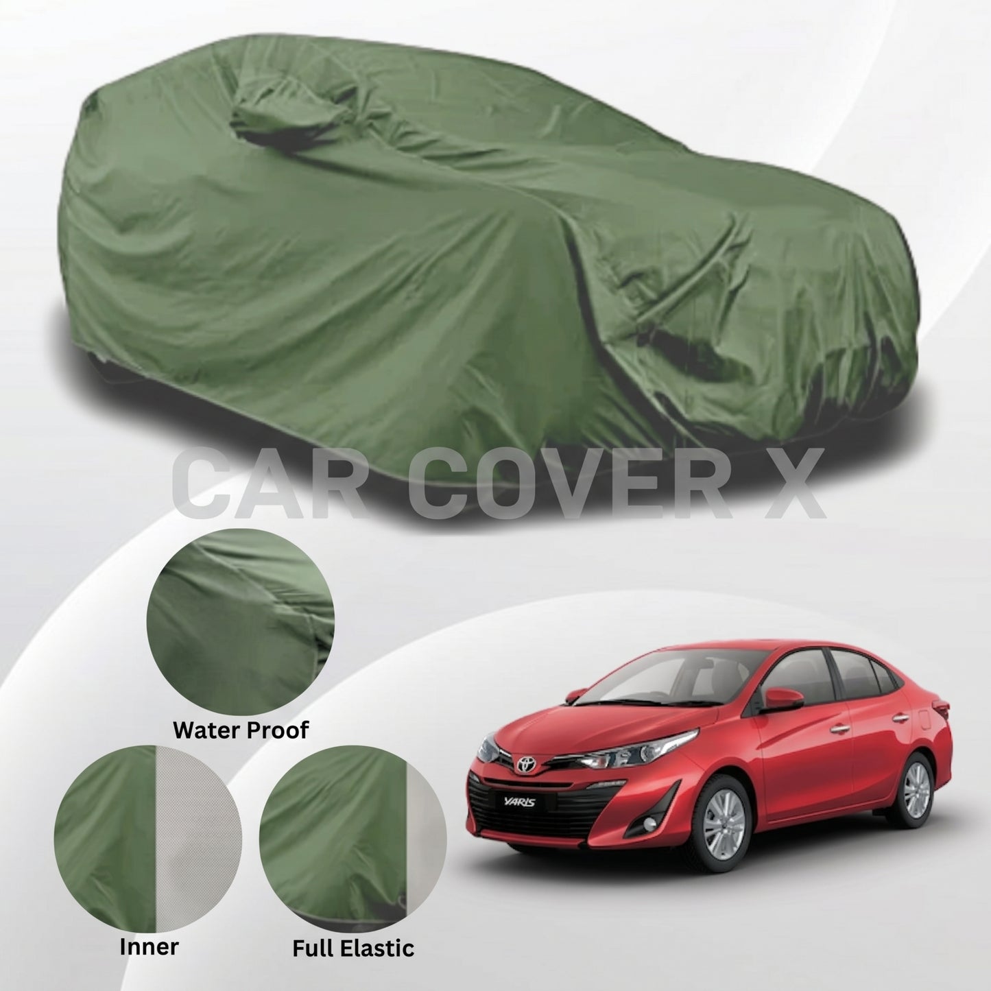 Toyota Yaris Anti Scratch Water Resistant Neoprene Top Cover