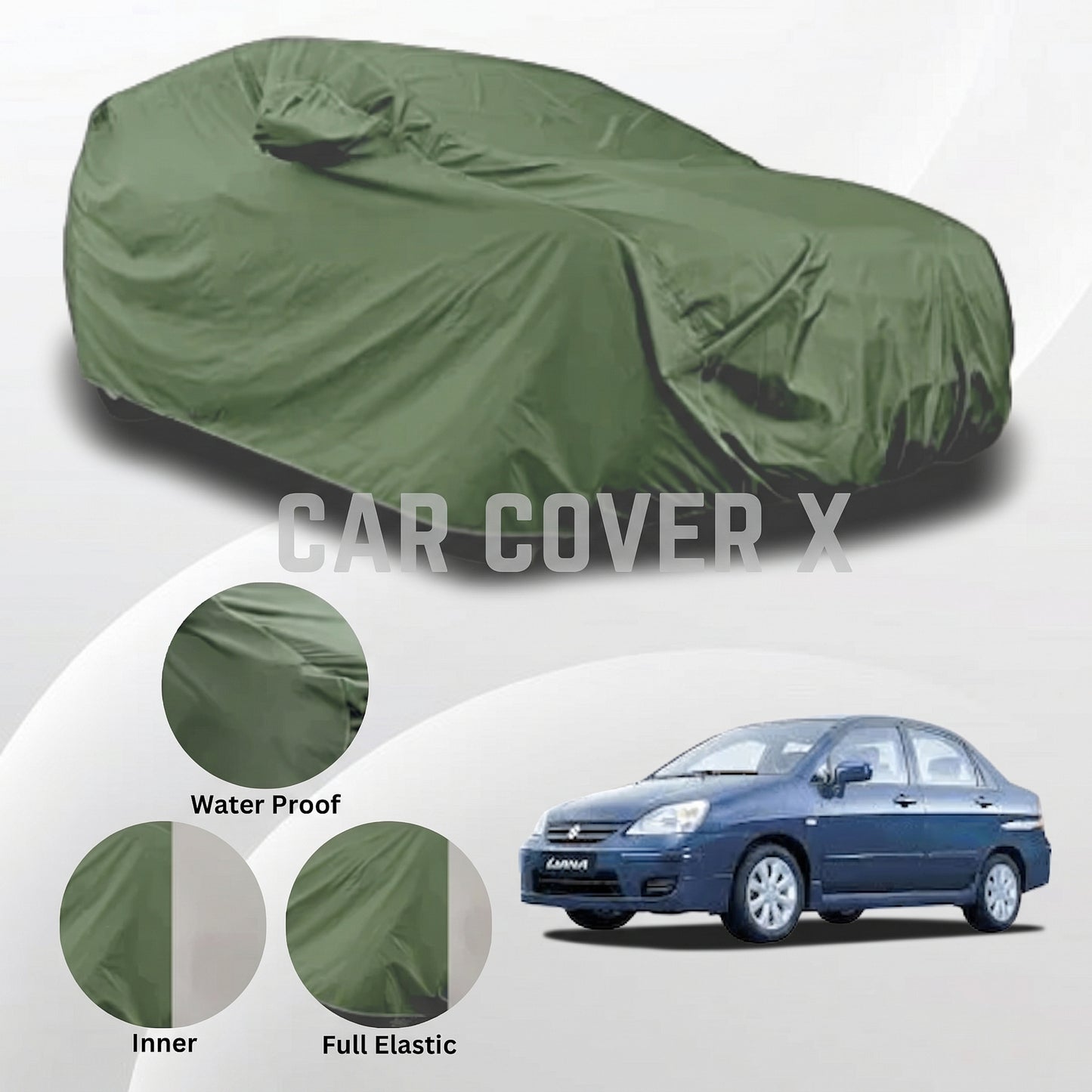Suzuki Liana Anti Scratch Water Resistant Neoprene Top Cover