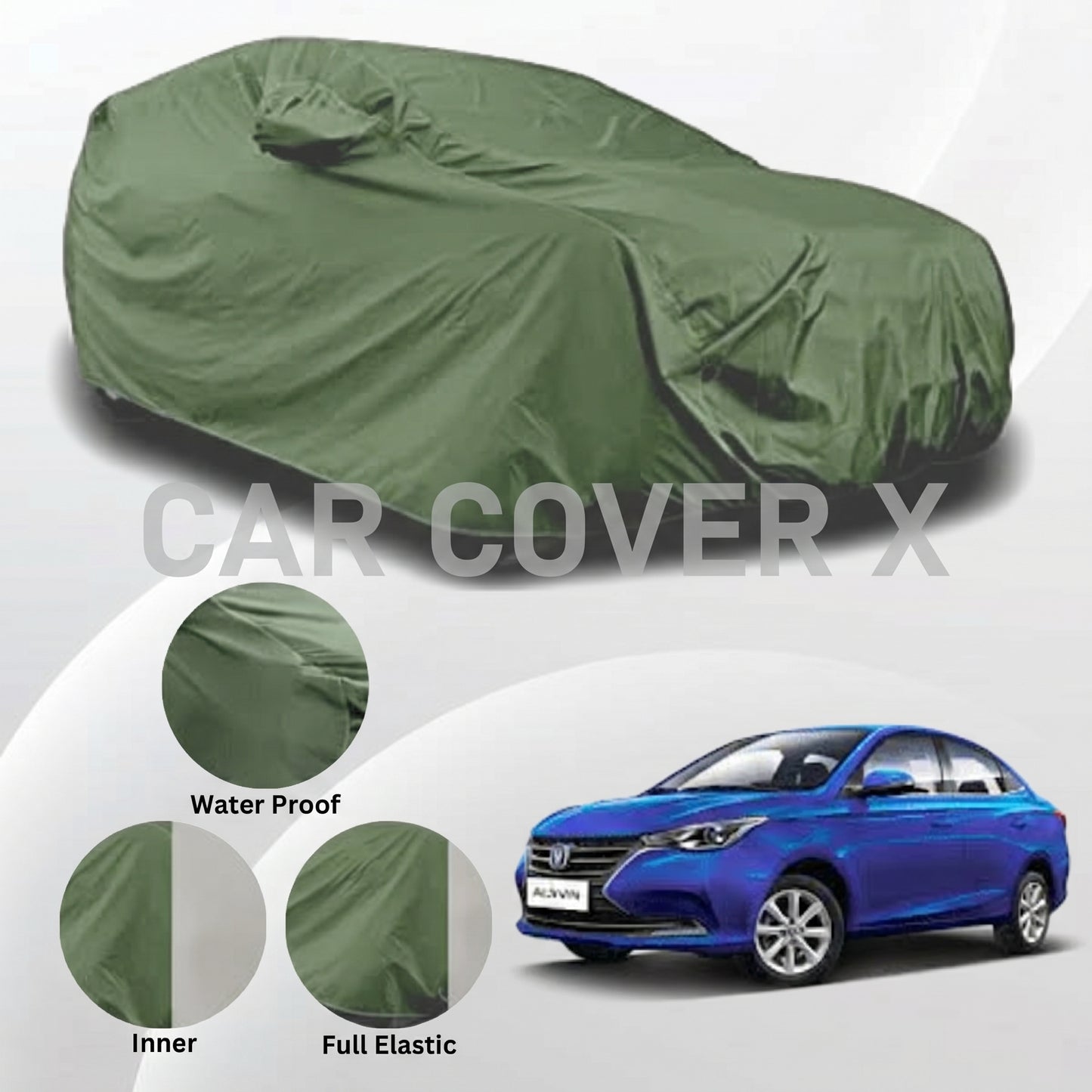 Changan Alsvin Anti Scratch Water Resistant Neoprene Top Cover