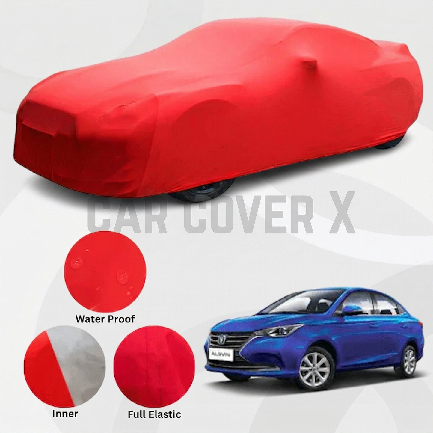 Changan Alsvin Anti Scratch Water Resistant Neoprene Top Cover