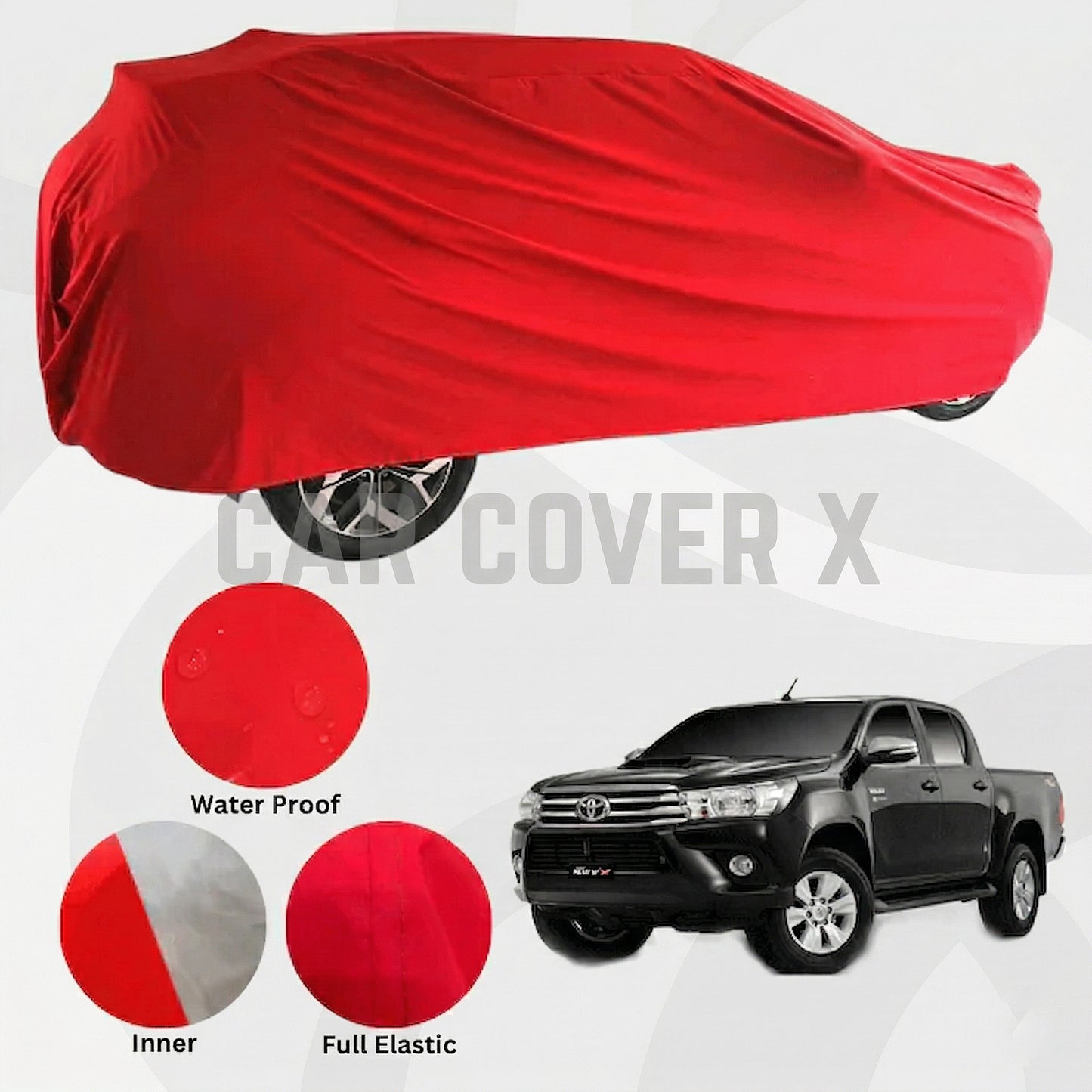 Toyota Vigo Revo Anti Scratch Water Resistant Neoprene Top Cover