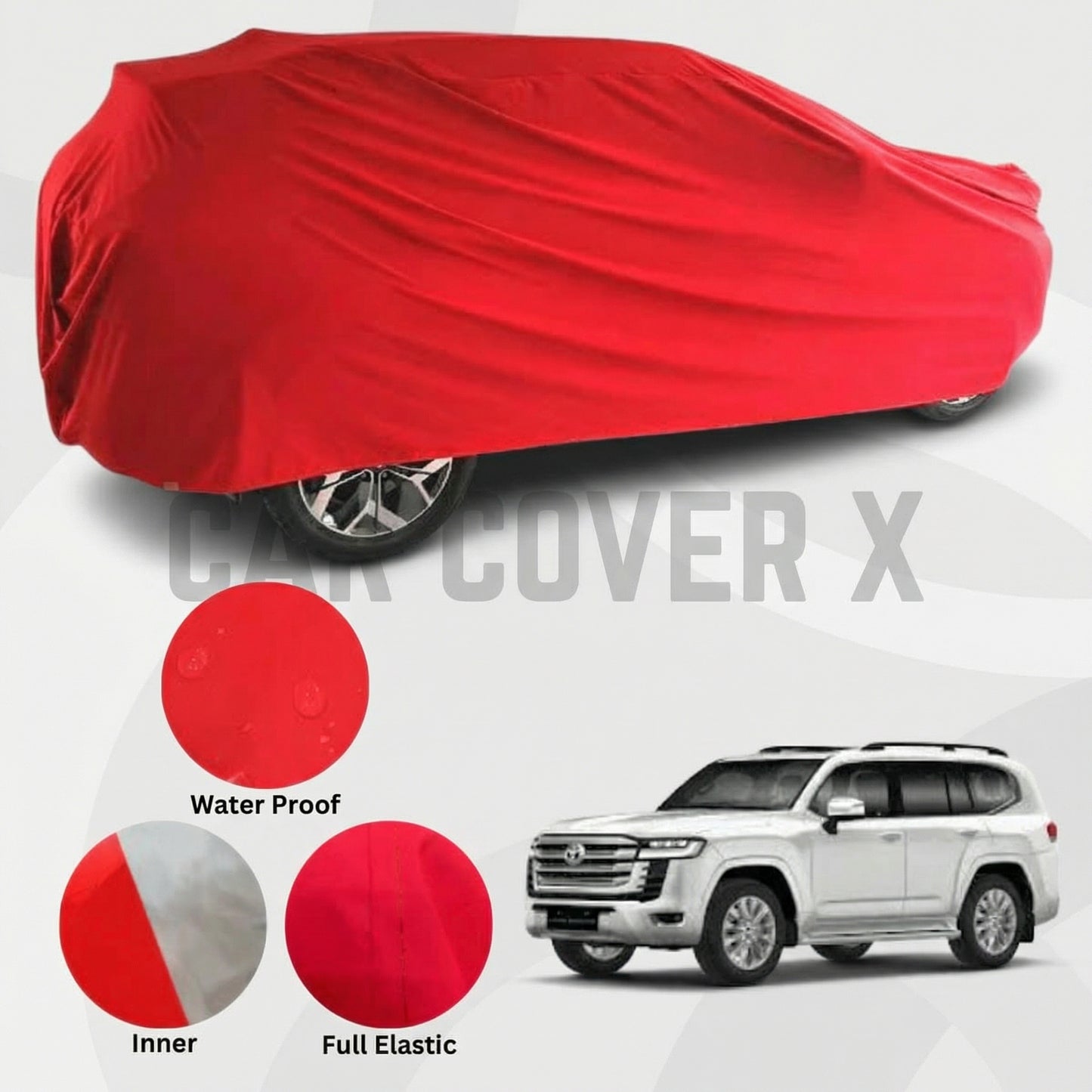 Toyota Land Cruiser Anti Scratch Water Resistant Neoprene Top Cover