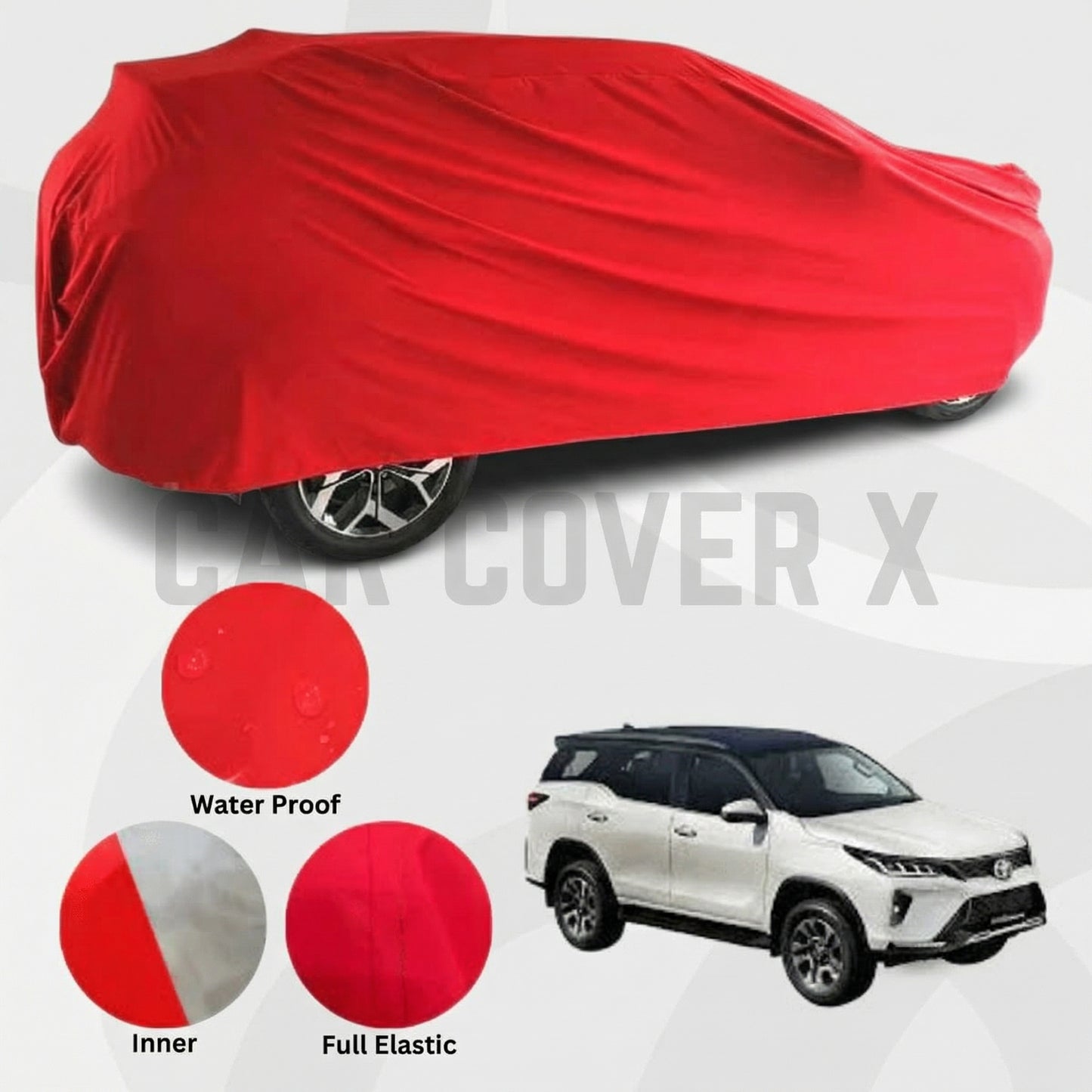 Toyota Fortuner Anti Scratch Water Resistant Neoprene Top Cover