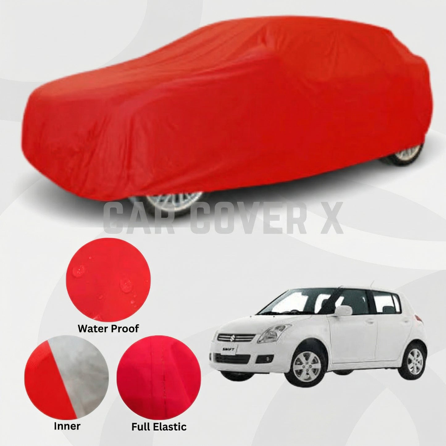 Suzuki Old Swift Anti Scratch Water Resistant Neoprene Top Cover