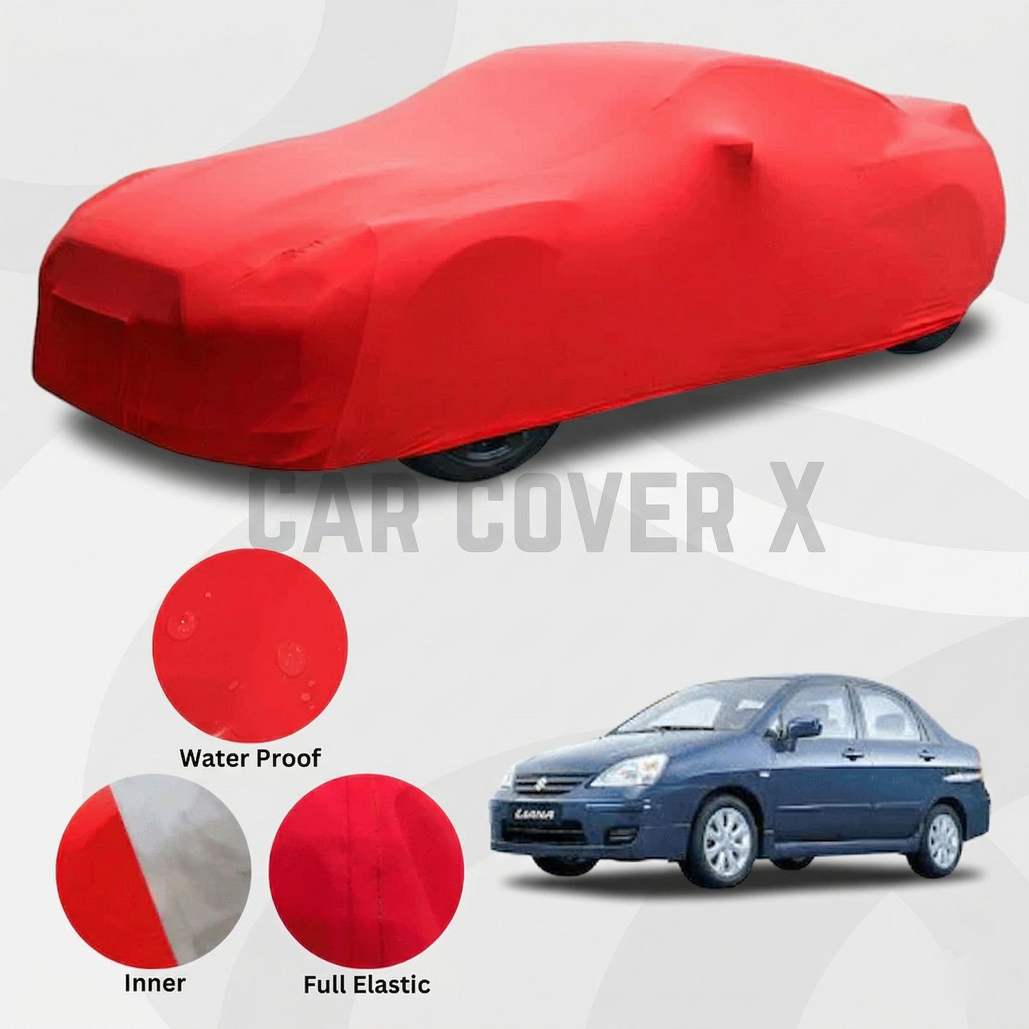 Suzuki Liana Anti Scratch Water Resistant Neoprene Top Cover