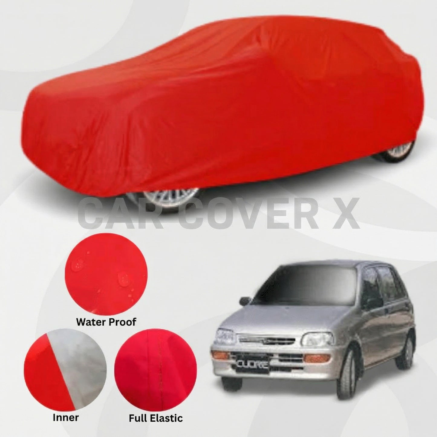 Daihatsu Coure Anti Scratch Water Resistant Neoprene Top Cover