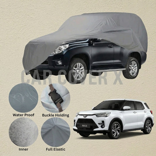 Toyota Raize Anti Scratch Water Resistant PVC Cotton Top Cover