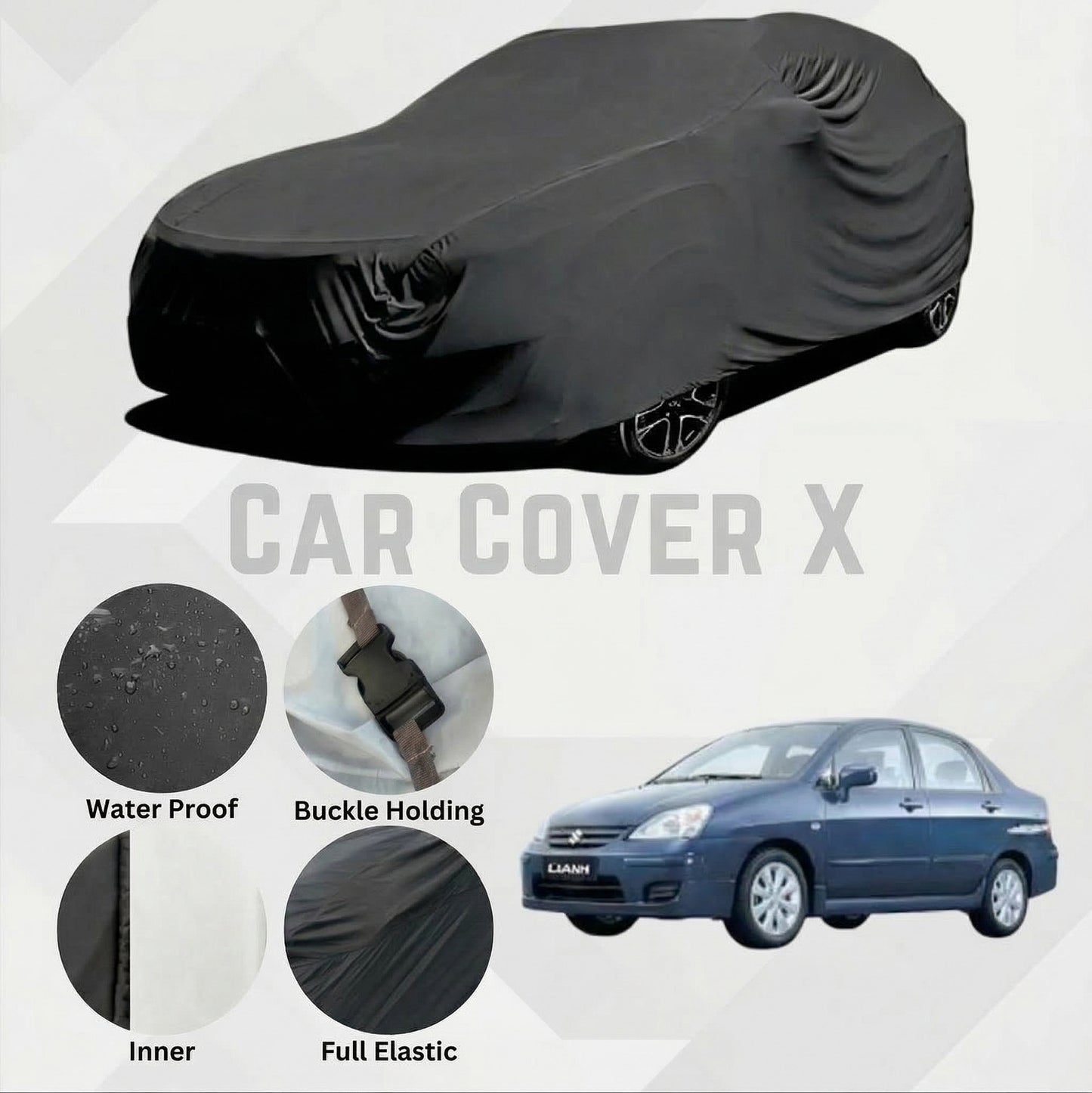 Suzuki Liana Anti-Scratch Water-Resistant Neoprene Top Cover