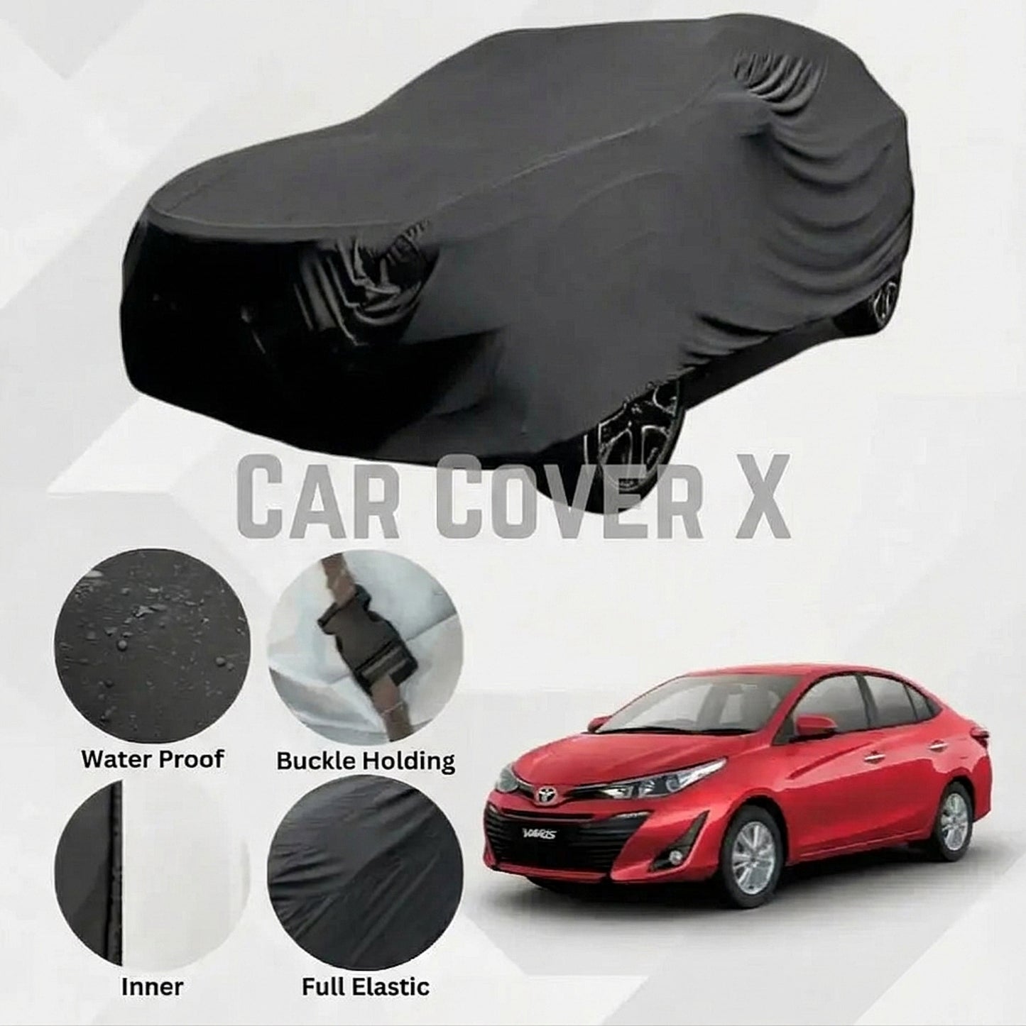 Toyota Yaris Anti‑Scratch Water‑Resistant Neoprene Top Cover